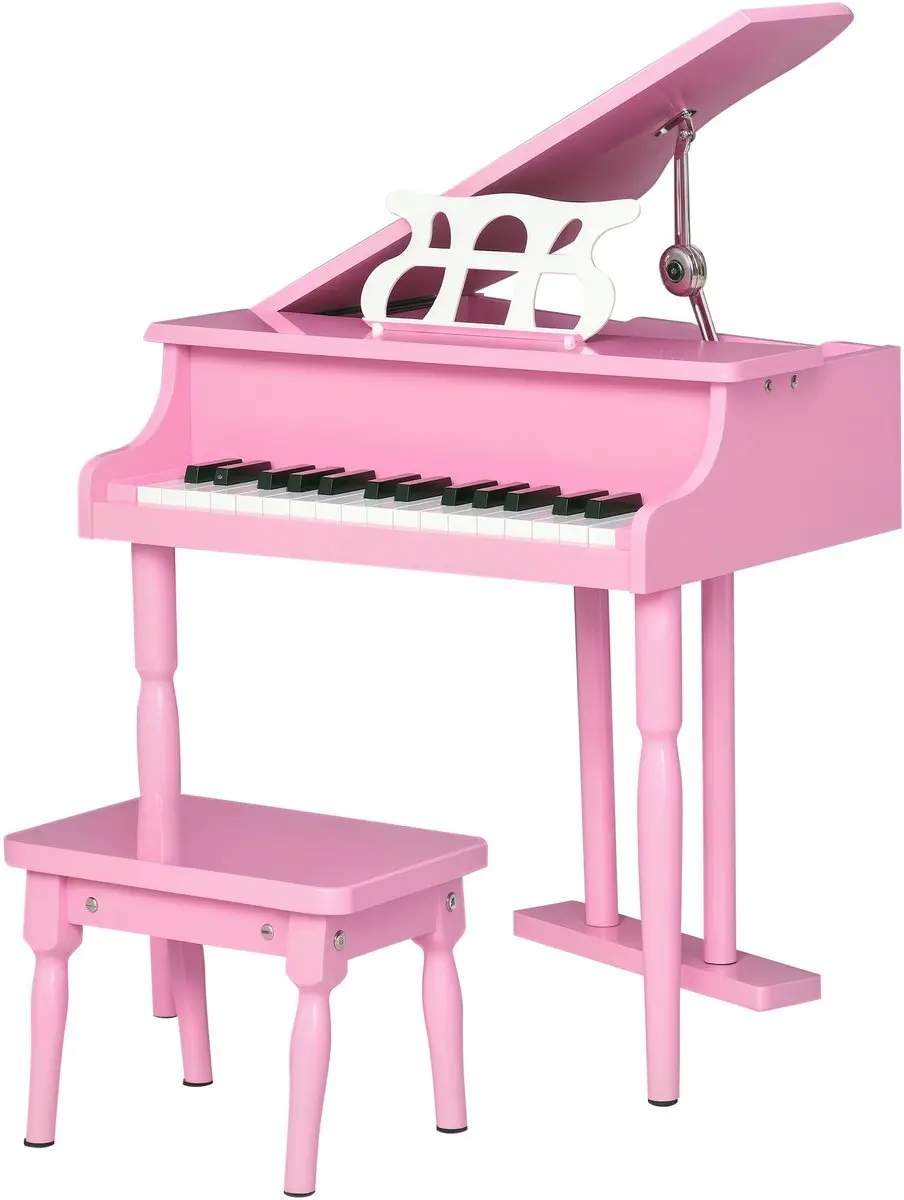 Homcom Kinderpiano met Voetenbankje