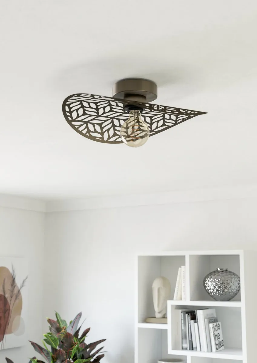 Eglo Swaby Plafondlamp E27 Ø40cm - Brons - afbeelding 6 van 6