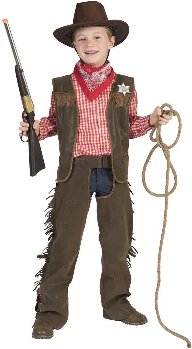 Espa Cowboypak Jeroen - Maat 152 - Bruin