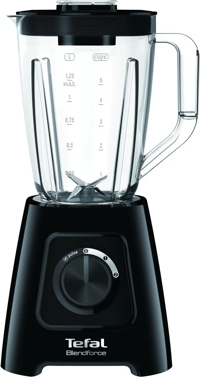 Tefal BlendForce II BL4208 Blender 1,25L 600W - Zwart