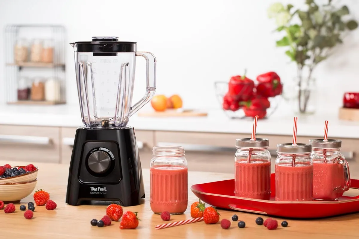 Tefal BlendForce II BL4208 Blender 1,25L 600W - Zwart