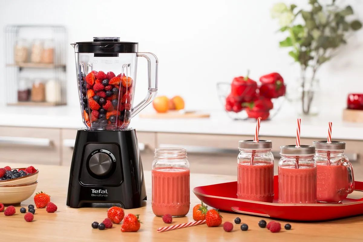 Tefal BlendForce II BL4208 Blender 1,25L 600W - Zwart - afbeelding 6 van 6