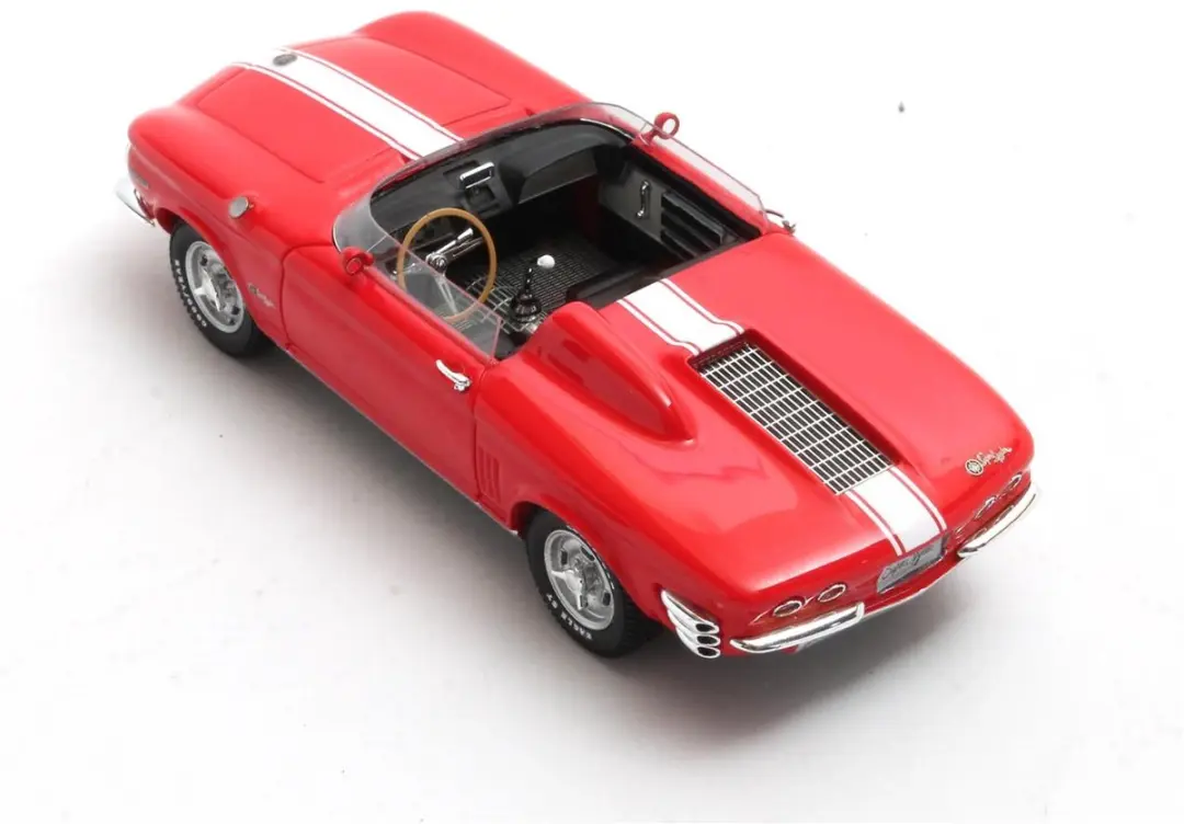 Matrix Chevrolet Corvair Super Spyder XP-785 1962 Modelauto 1:43 - Rood
