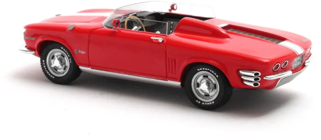 Matrix Chevrolet Corvair Super Spyder XP-785 1962 Modelauto 1:43 - Rood