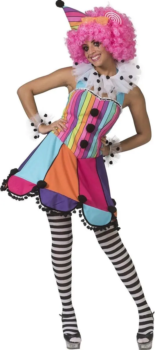 Espa Regenboog Clown Jurkje Patty