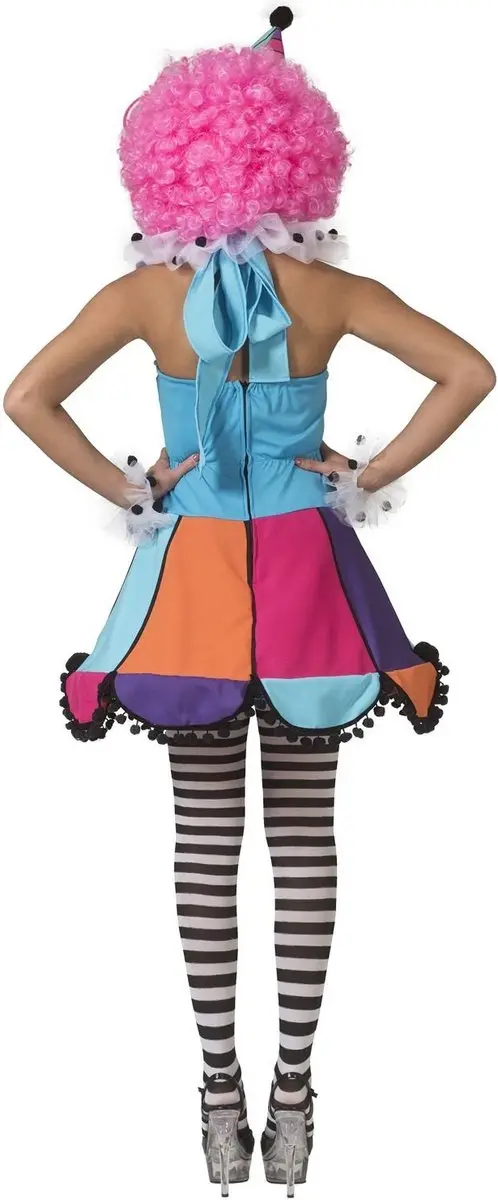 Espa Regenboog Clown Jurkje Patty - S/M