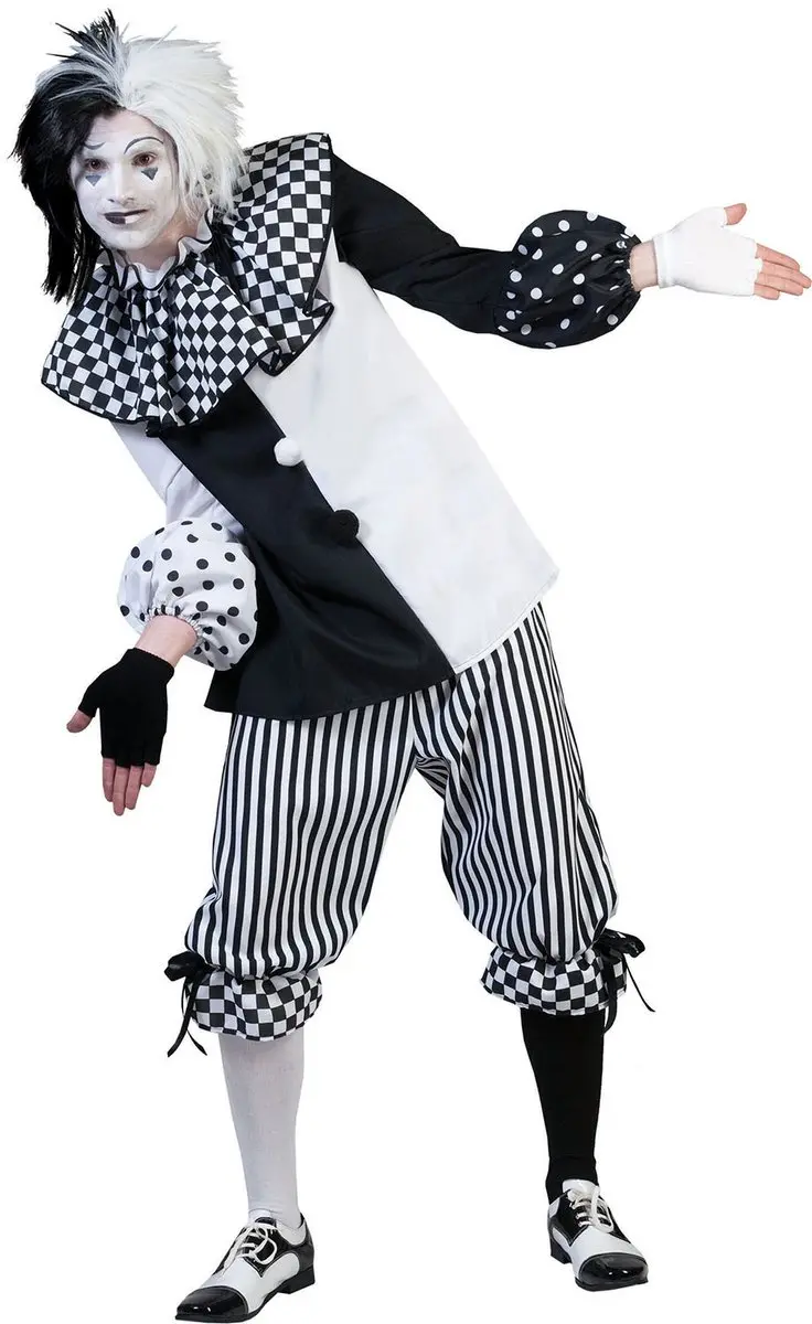 Espa Pierrot Kostuum Clown Classico