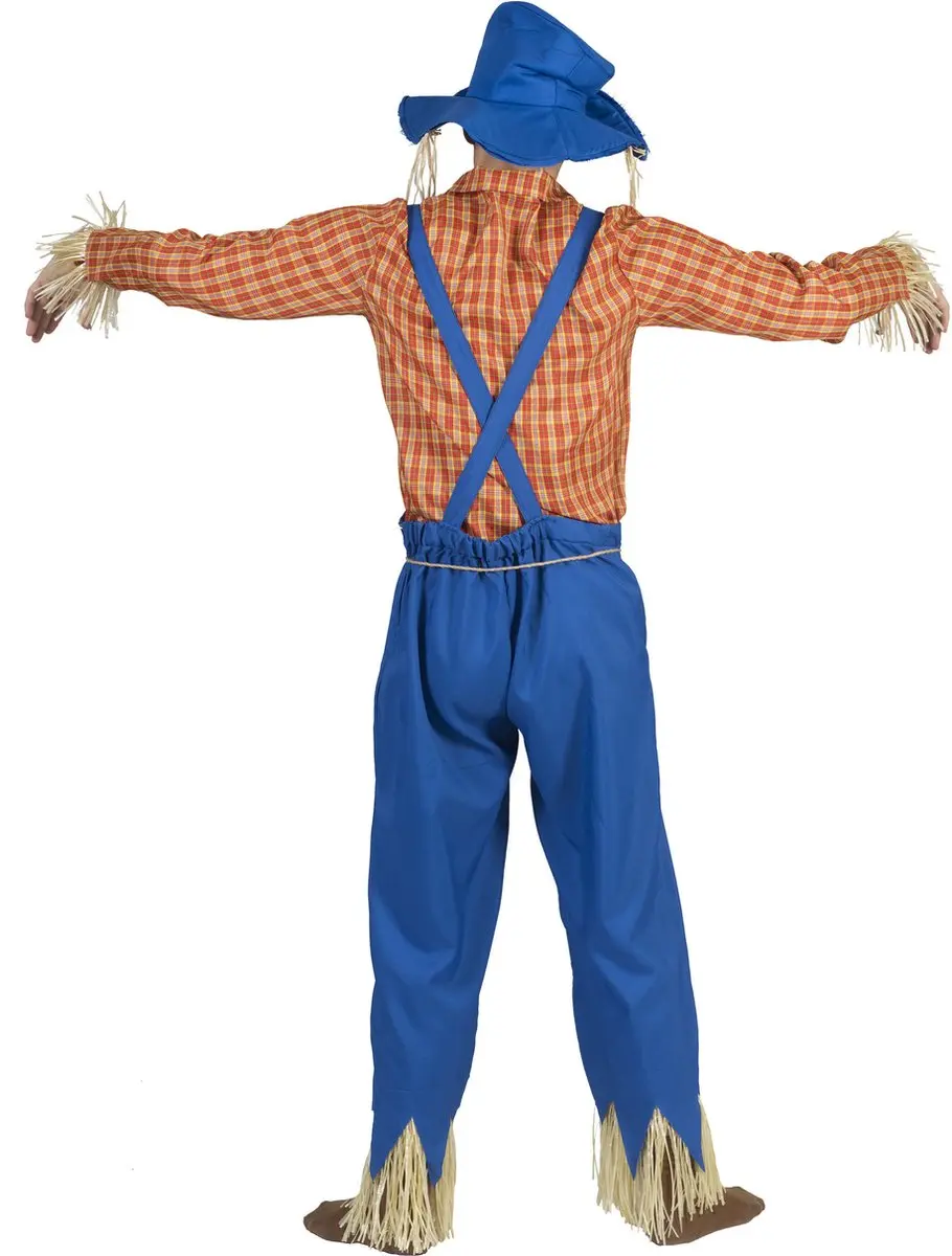 Espa Vogelverschrikker Heren Pak Ben - XL/XXL - Blauw/Oranje