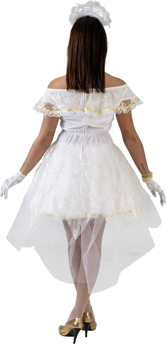 Espa Brianna Bruidsjurk - XXL/XXXL Wit/Transparant