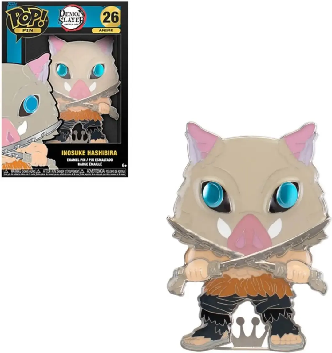 Funko Pop! Pin Demon Slayer Inosuke Hashibira