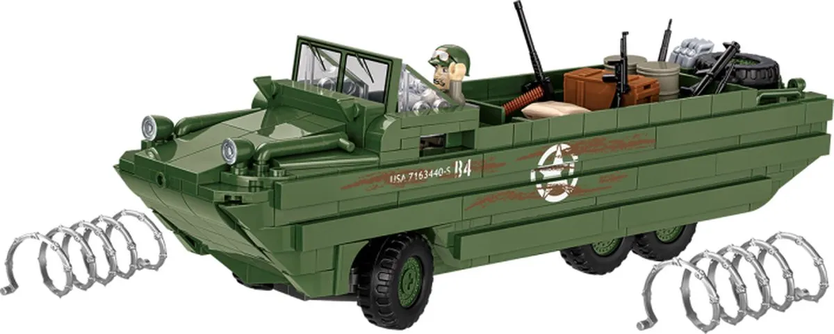 Cobi Dukw Amphibia D-Day COBI-3110 - 508 Stukken - Meerkleurig