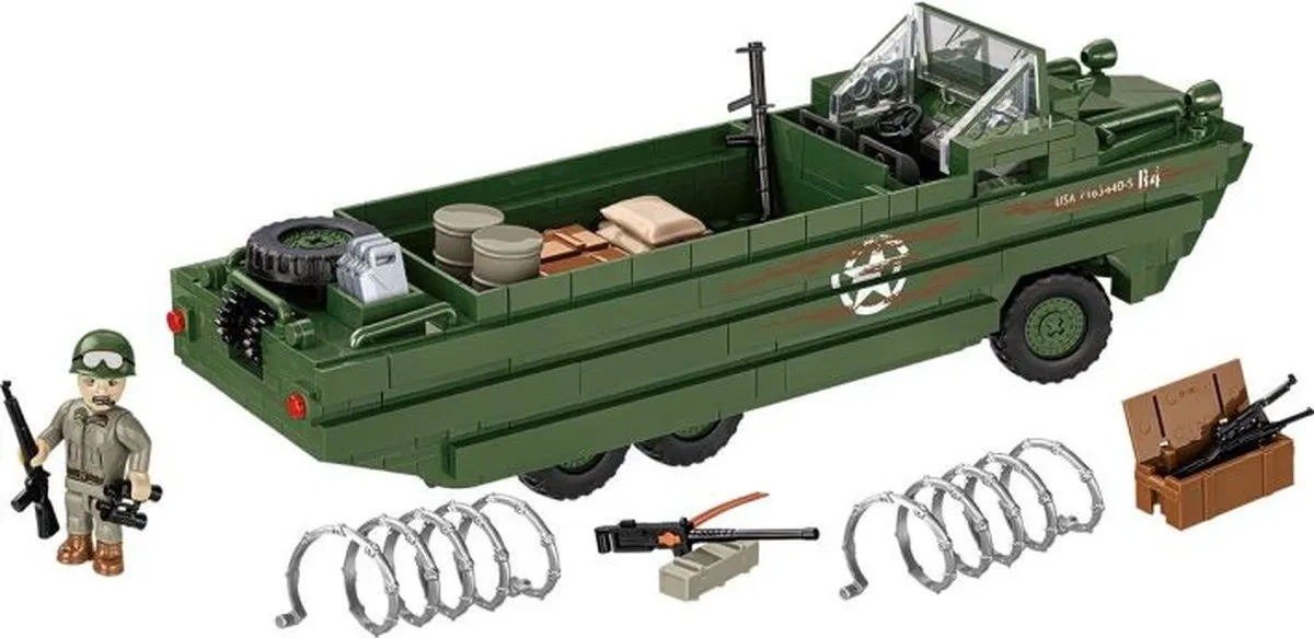 Cobi Dukw Amphibia D-Day COBI-3110 - 508 Stukken - Meerkleurig