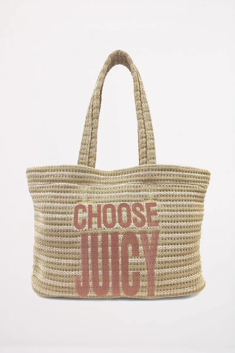 Juicy Couture Nora Straw M - Lichtbruin