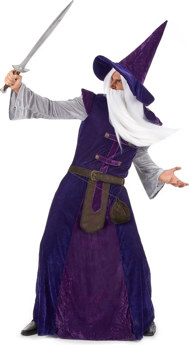 Espa Magus Tovenaar Verkleedkostuum - Paars - One size