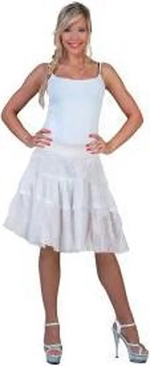 Petticoat wit unisex
