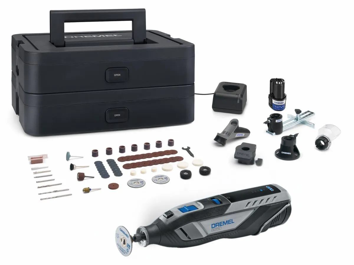 Dremel 8250-5/65 Multitool - 2x 12V 2.0Ah accu - 65 accessoires