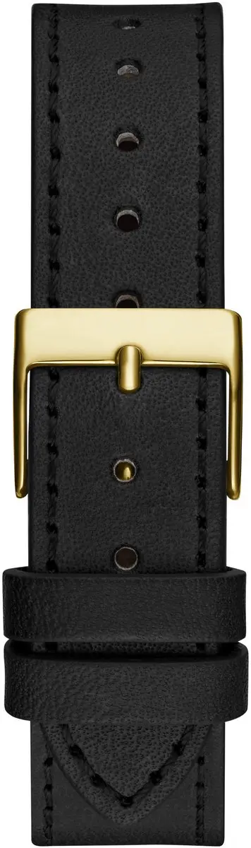 Guess Fame Quartz GW0548L3 Horloge - Zwart/Goud