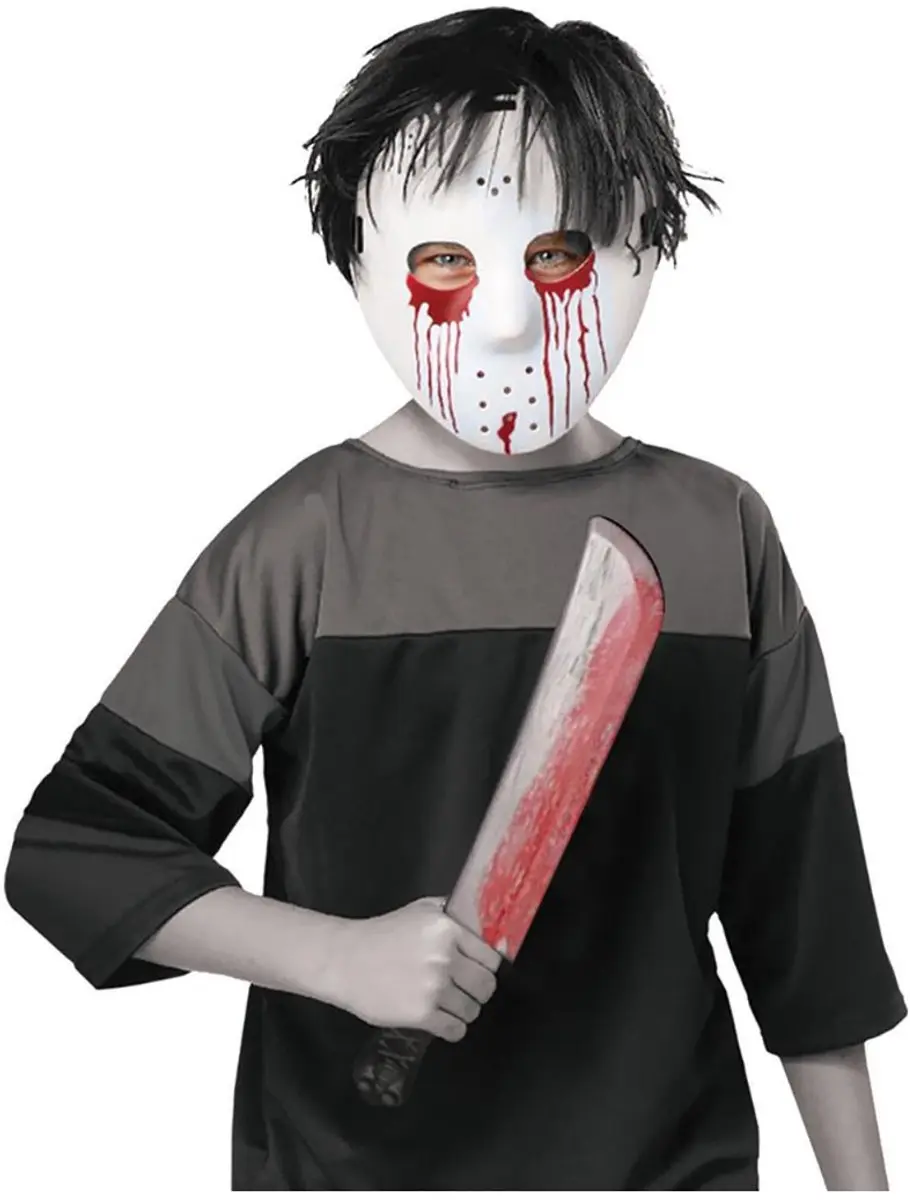 Espa Jason Masker met nep mes