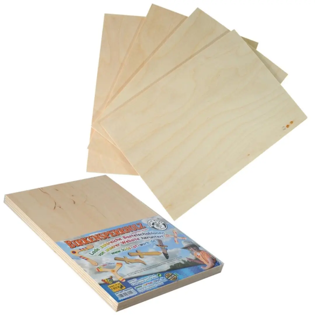 Kids at Work Muliplex Planken A600556 - 4 Stuks