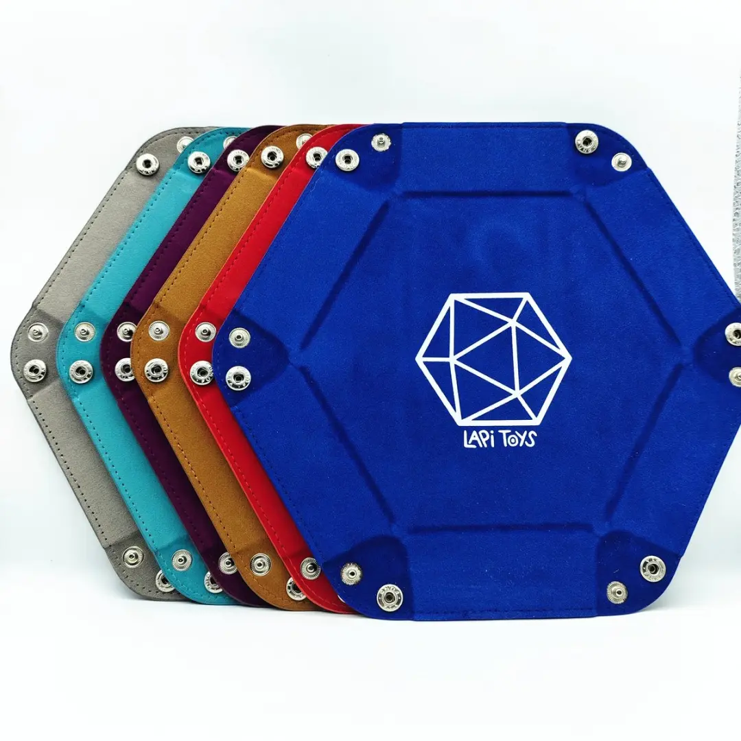 Lapi Toys DnD Dobbelbak - Opvouwbaar - Kunstleer/Fluweel - Blauw