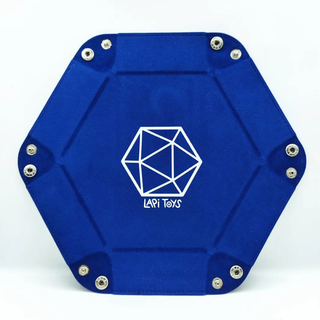 Lapi Toys DnD Dobbelbak - Opvouwbaar - Kunstleer/Fluweel - Blauw
