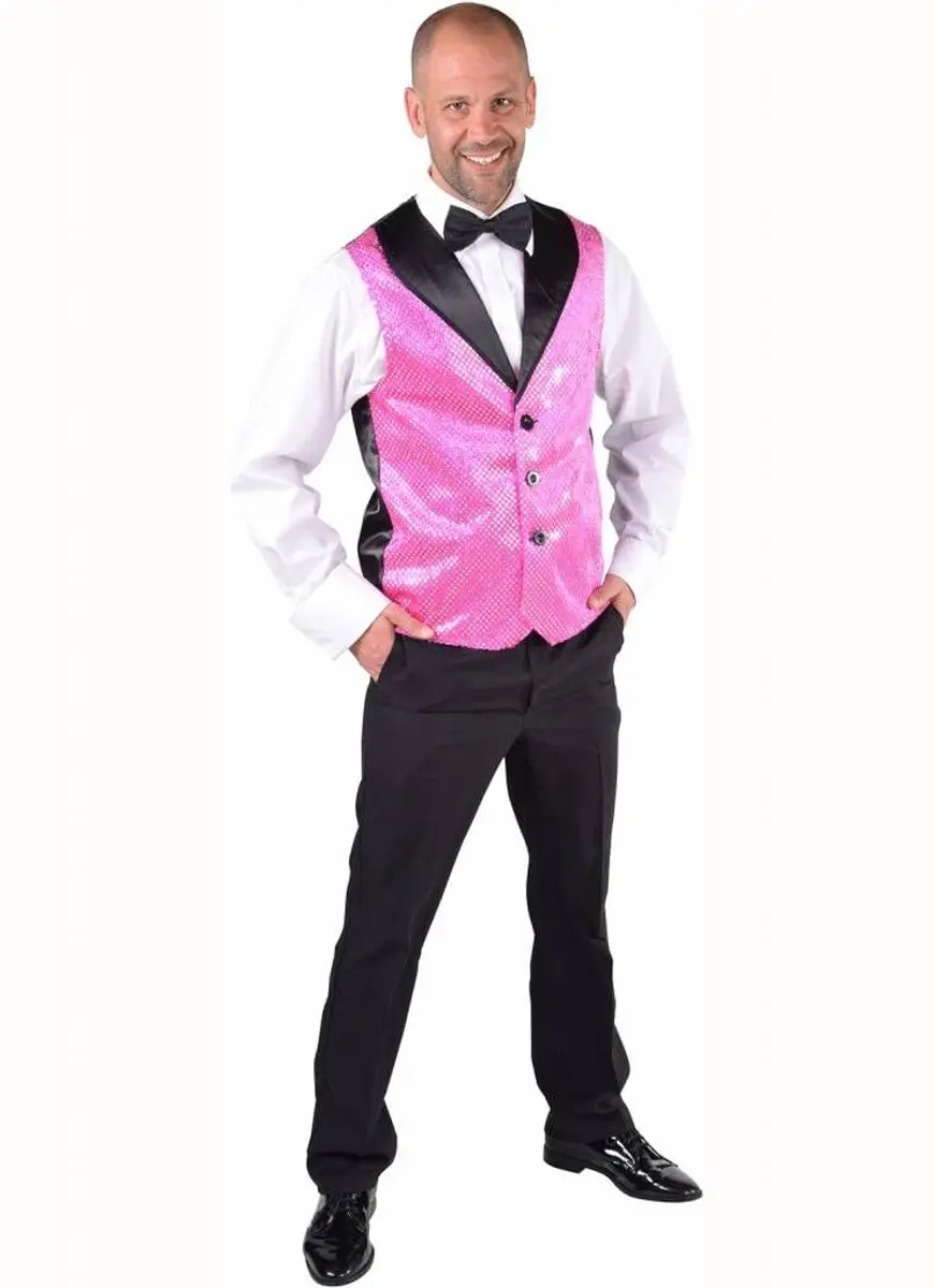 Espa Roze Gilet Pailletten - XL/XXL
