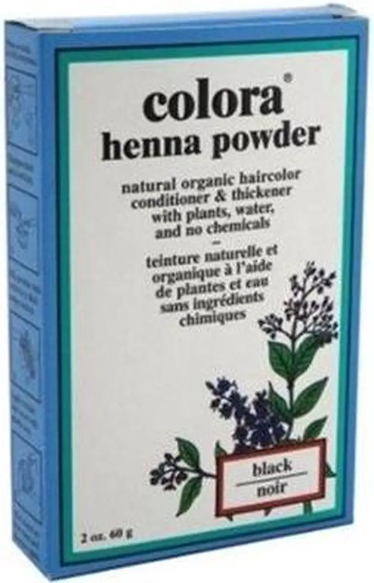 Colora Henna Black Kleurpoeder 60g