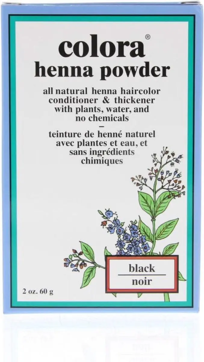 Colora Henna Black Kleurpoeder 60g