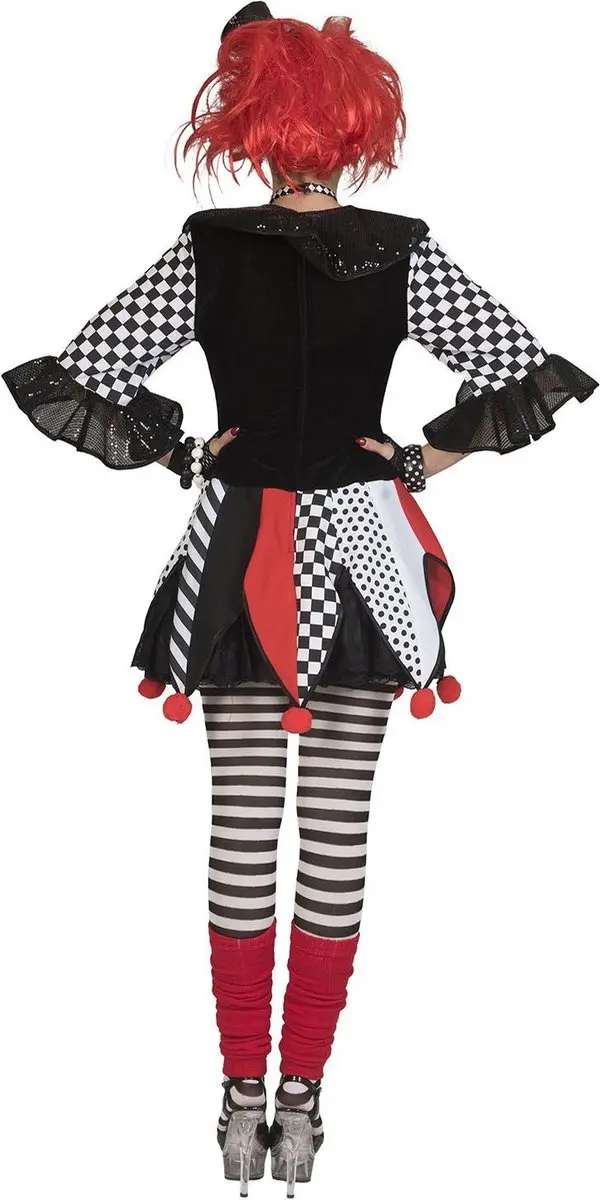 Jester Harlequin - Maat: 40-42