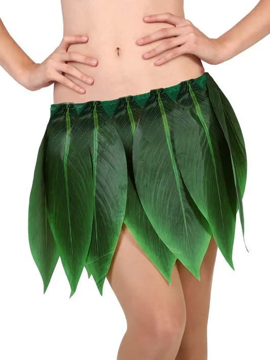 Espa Rok met Bladeren - One Size - Groen