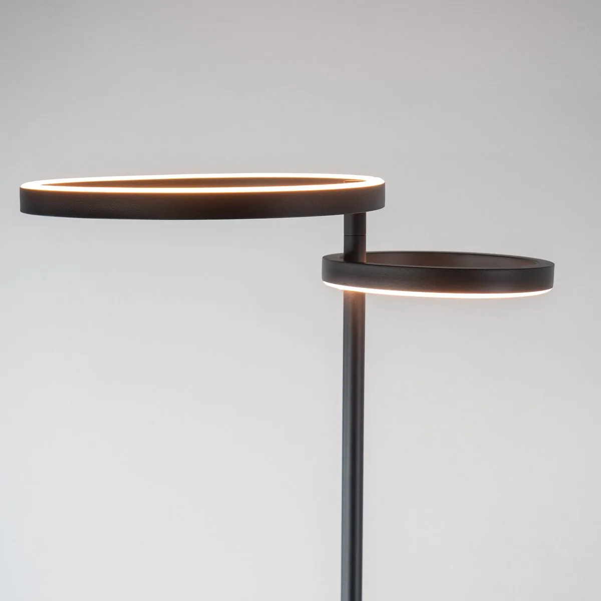 Eglo Castelpoto 1 Staande LED Lamp - 2 Lichtpunten - Zwart/Wit