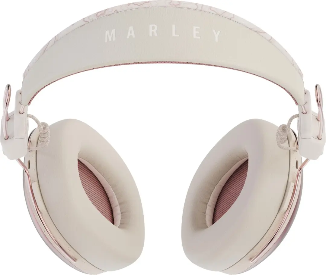 House of Marley Positive Vibration Frequency EM-JH143-CP Bluetooth Hoofdtelefoon - Roze