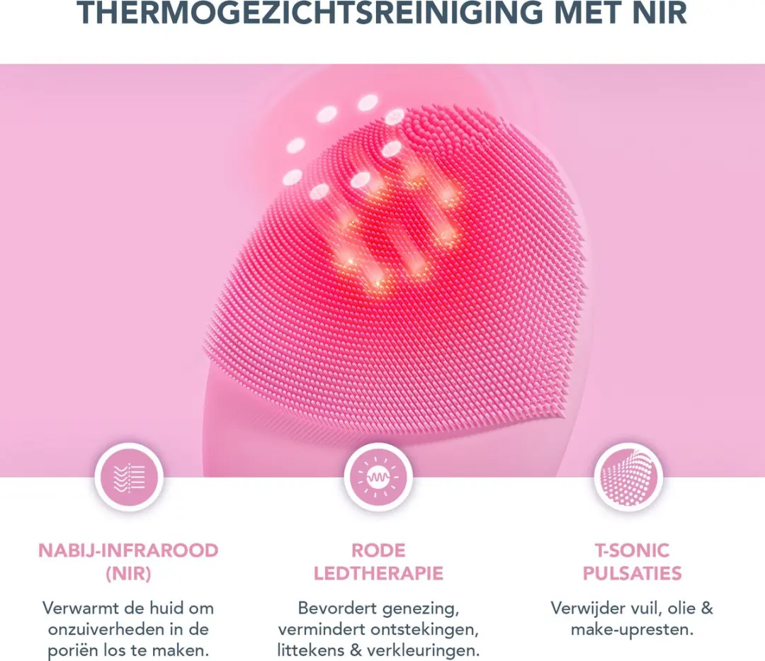 FOREO Luna 4 Plus + Serum 2.0 Bundel - 2 Stuks - Roze