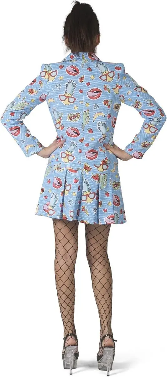 Espa Vrijgezellenfeestpak Cristy - S/M - Blauw