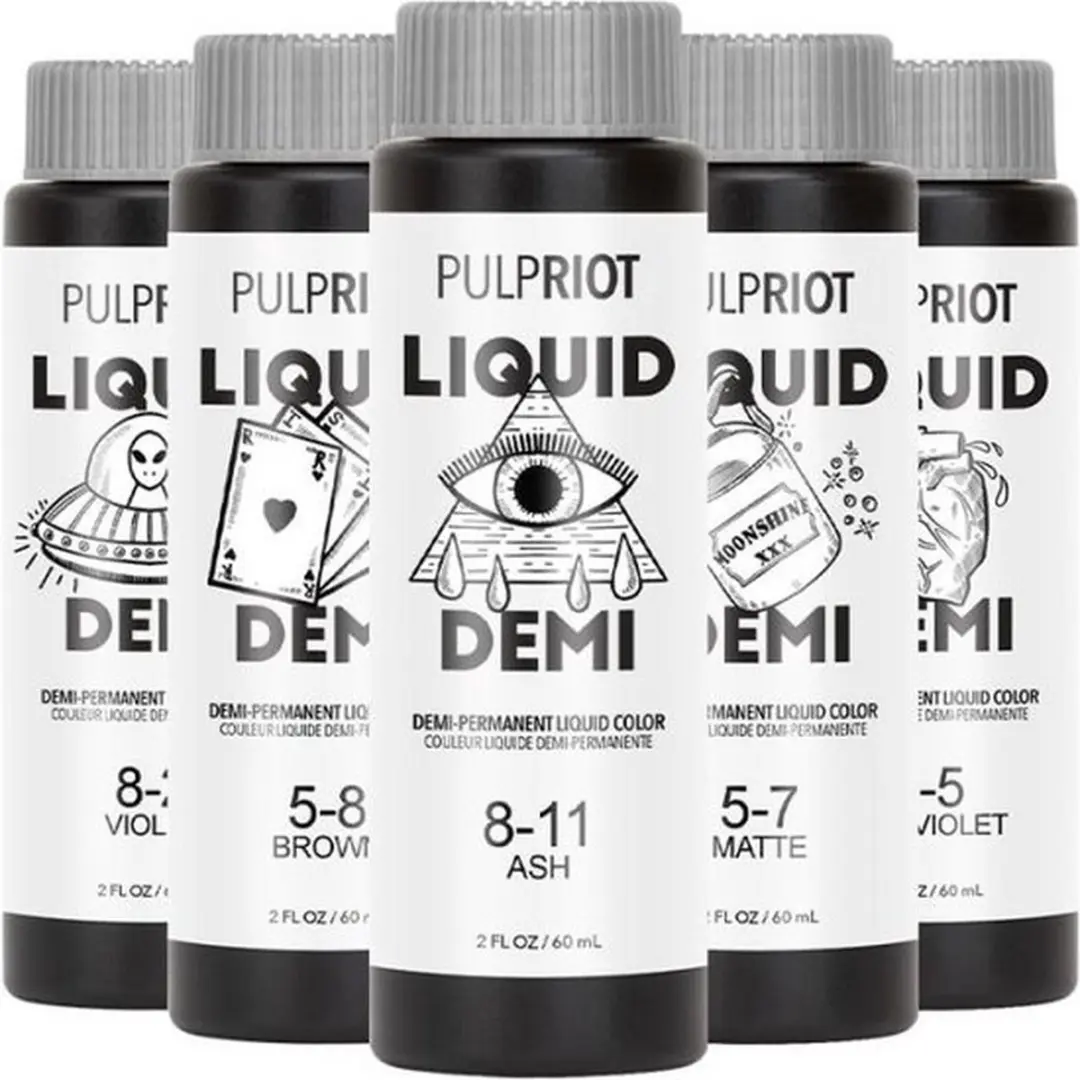 Pulp Riot Demi-Permanent Liquid Color Ash 6-1 Haarverf 60ml