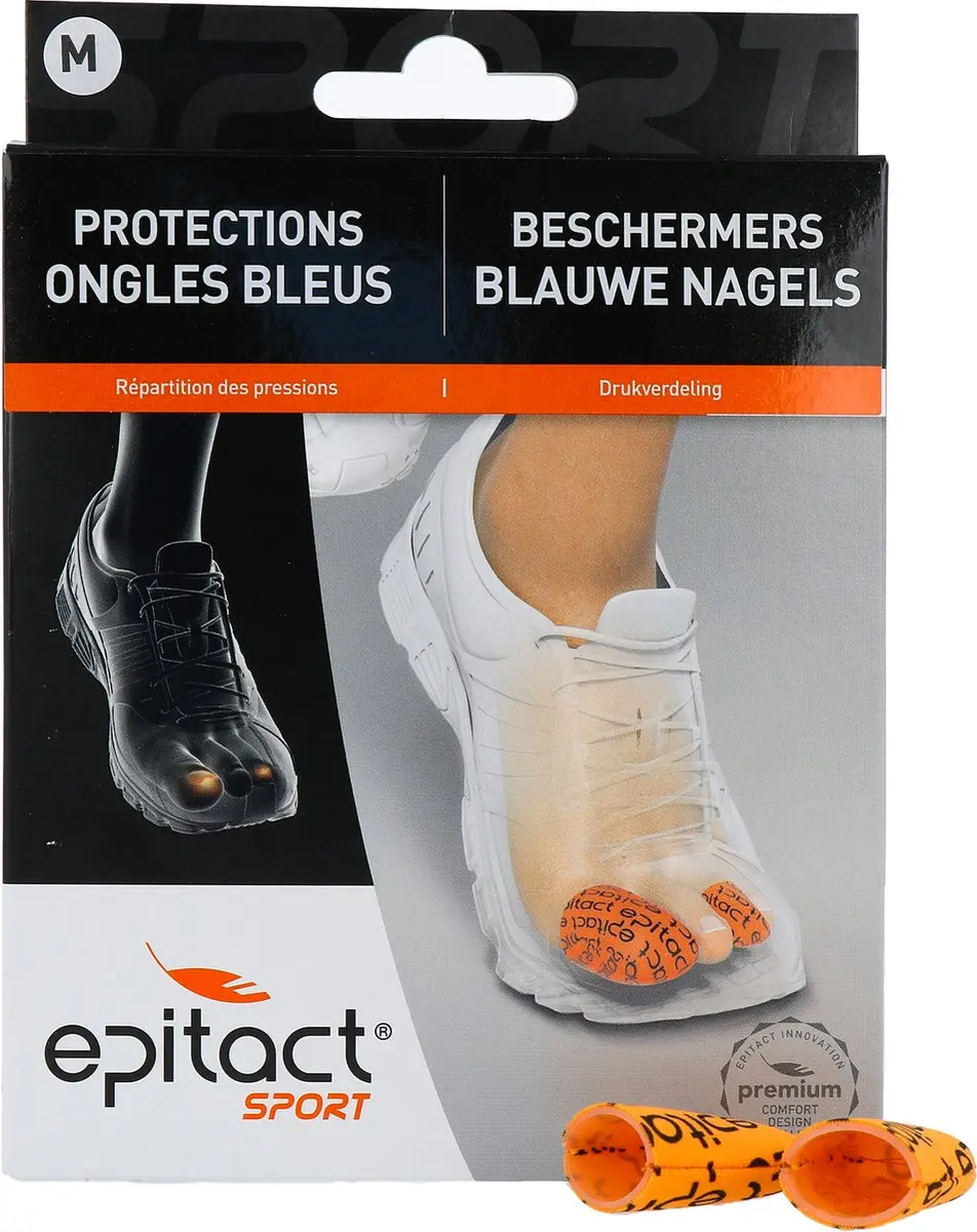 Epitact Sport Digitop Teenbeschermers M - Blauw