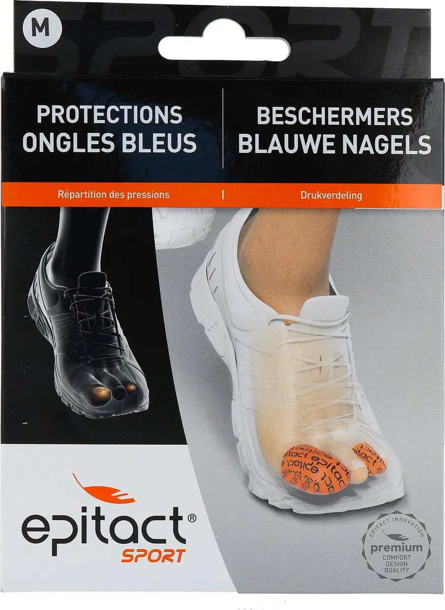 Epitact Sport Digitop Teenbeschermers M - Blauw - afbeelding 6 van 6
