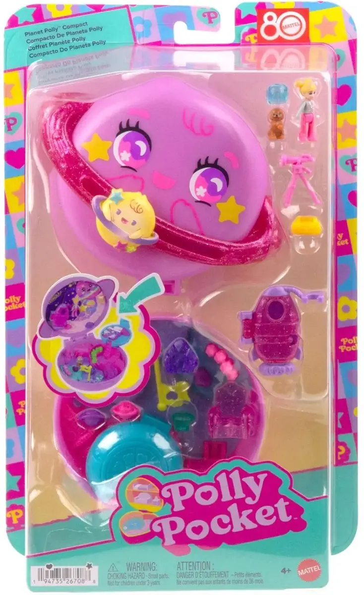 Mattel Polly Pocket Planeet Speelset