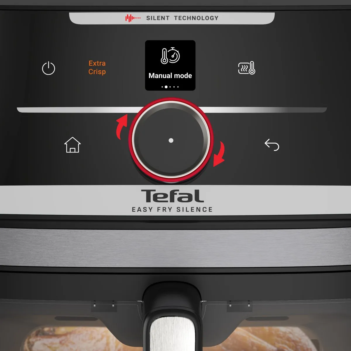 Tefal Easy Fry Smart & Silence XXL EY876D Airfryer 7L - 1800W