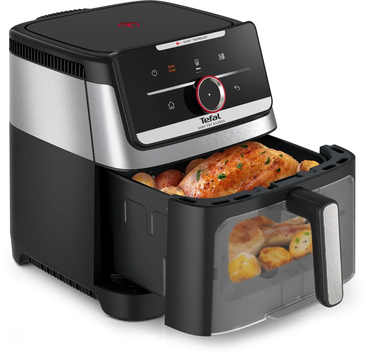 Tefal Easy Fry Smart & Silence XXL EY876D Airfryer 7L