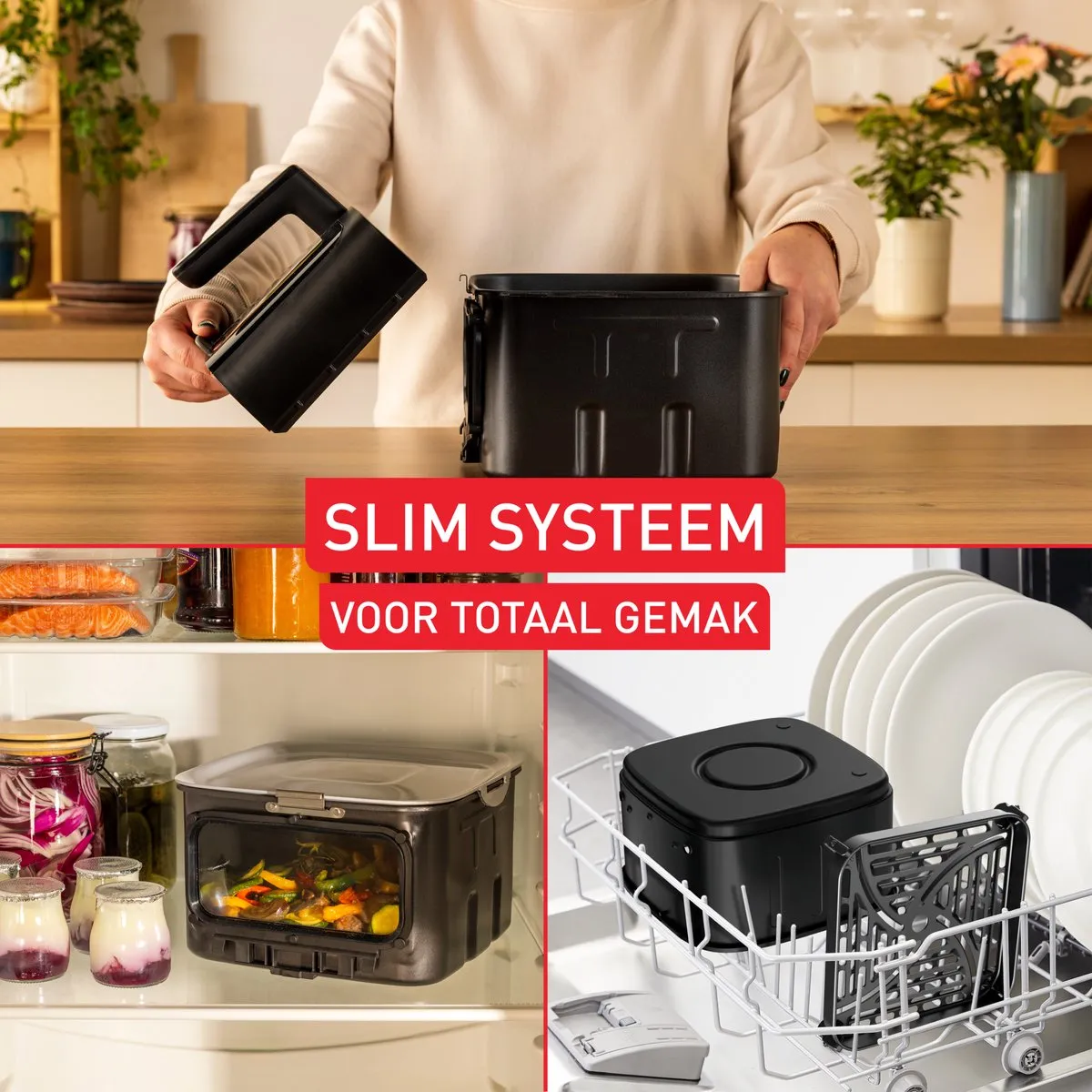 Tefal Easy Fry Smart & Silence XXL EY876D Airfryer 7L - 1800W