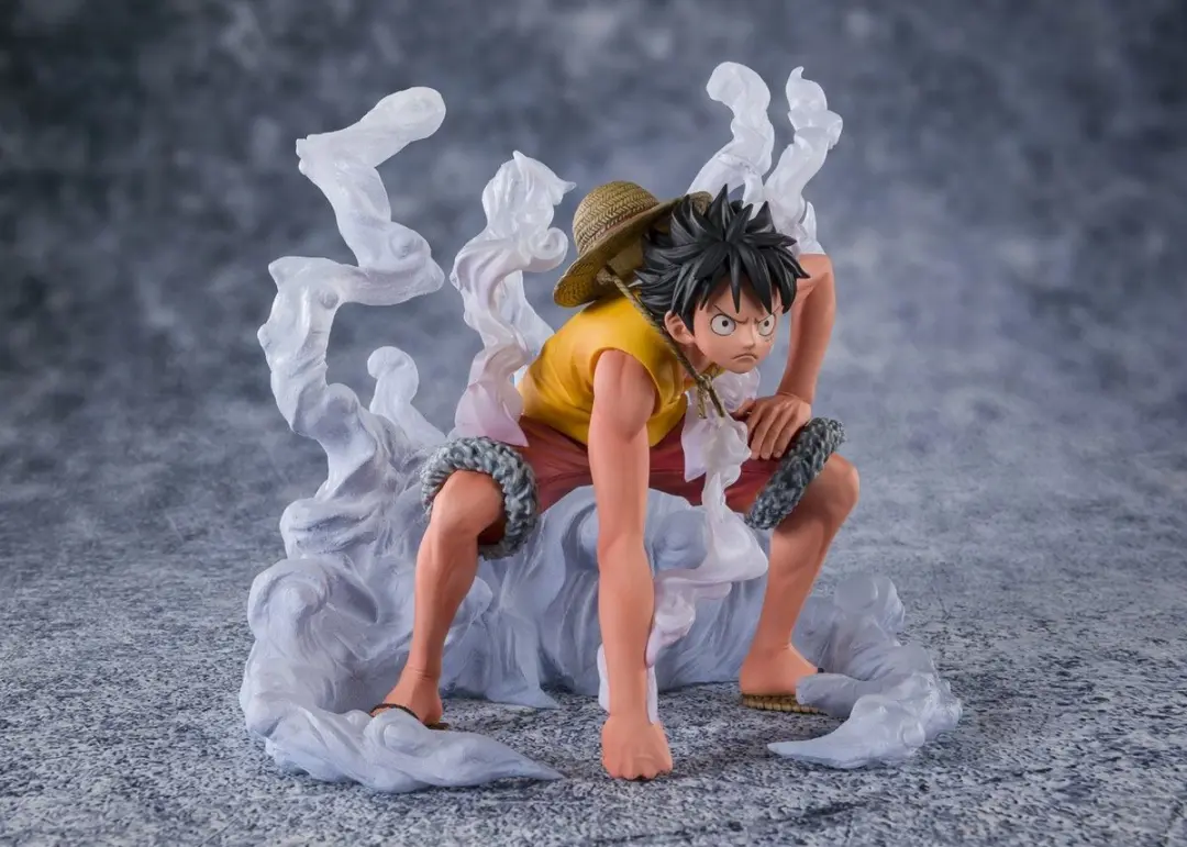 Bandai Tamashii Nations ONE PIECE Luffy Marineford FiguartsZERO - 12cm - Multicolor