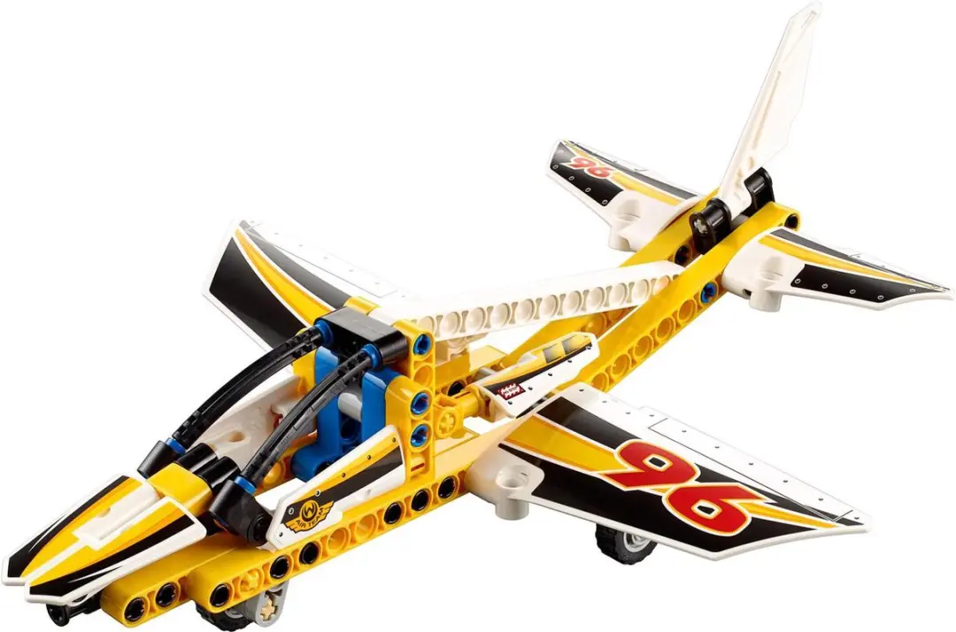 LEGO Technic Straaljager 42044 - 113 Stukken - Geel