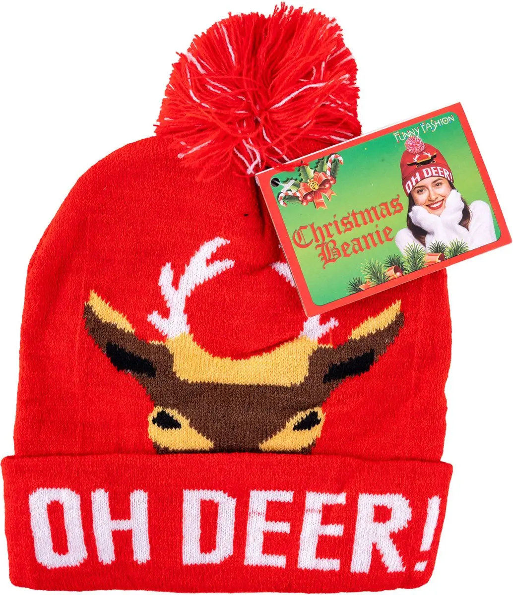 Espa Funny Fashion Kerstmuts - Rood