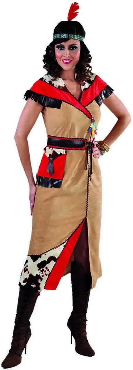 Espa Indiaanse Dame Lang Jurk