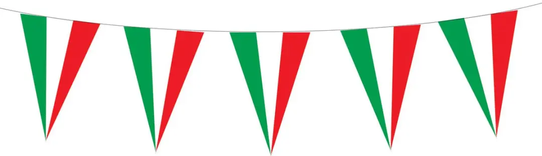 Espa Italiaanse vlag snoepkleur slingers