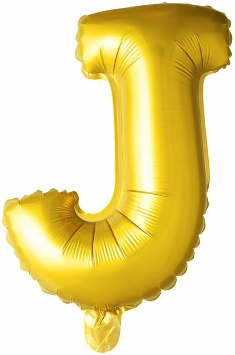 Espa Folie Ballon Letter J Goud 41cm