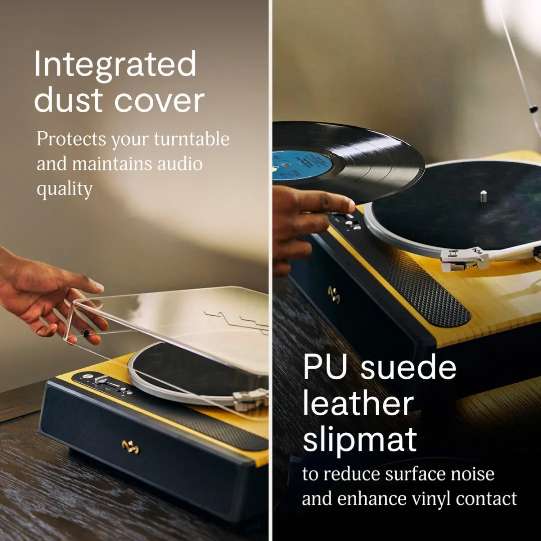 House of Marley Soul Rebel EM-JT401-SB Platenspeler - Bluetooth - Bamboe