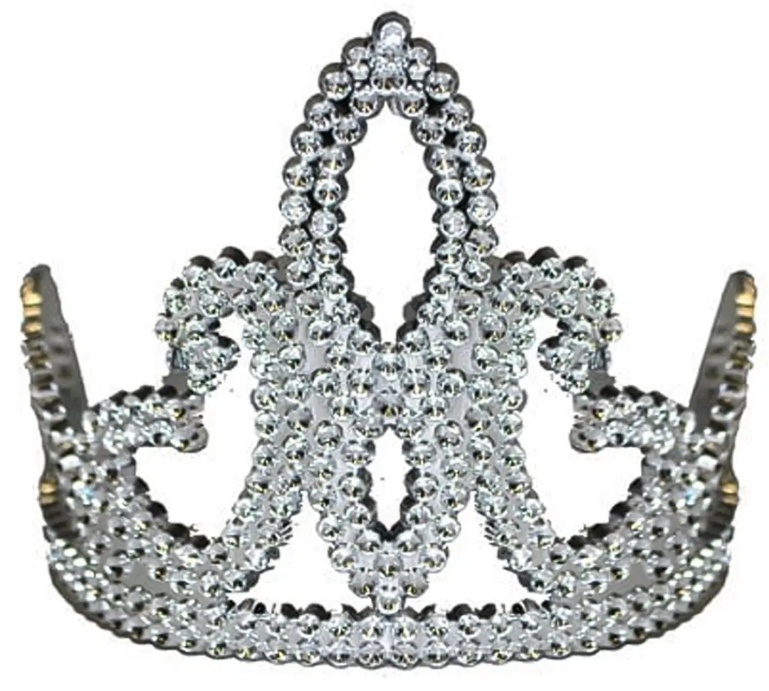 Espa Zilverkleurig Prinsessen Diadeem 8,5cm