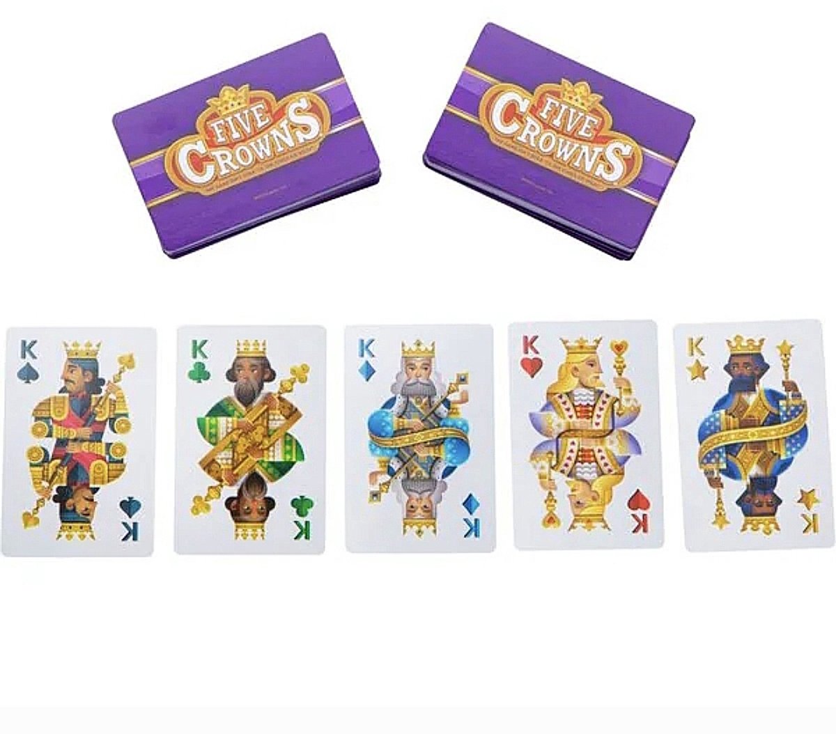 Goliath Five Crowns - Kaartspel - Familiespel - Strategiespel